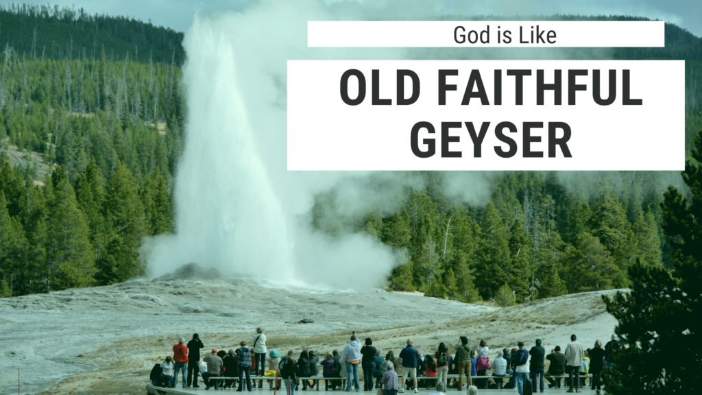 over and over again and again god is faithful